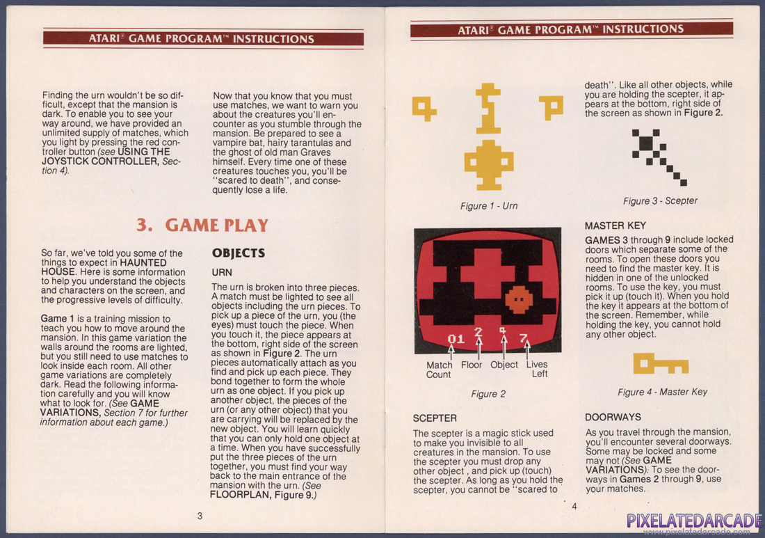 Haunted House: Instruction Manual - Pages 3 - 4