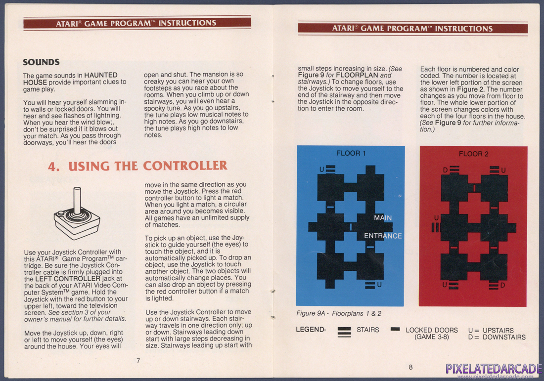 Haunted House: Instruction Manual - Pages 7 - 8