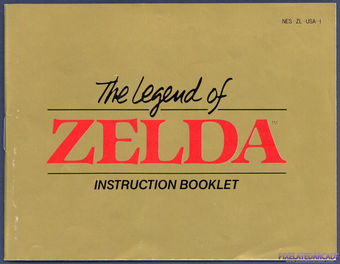 The Legend of Zelda: Instruction Manual - Front Cover