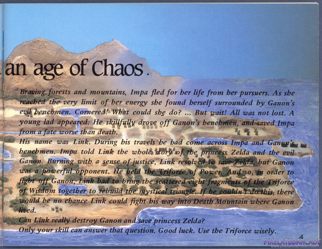 The Legend of Zelda: Instruction Manual - Page 4