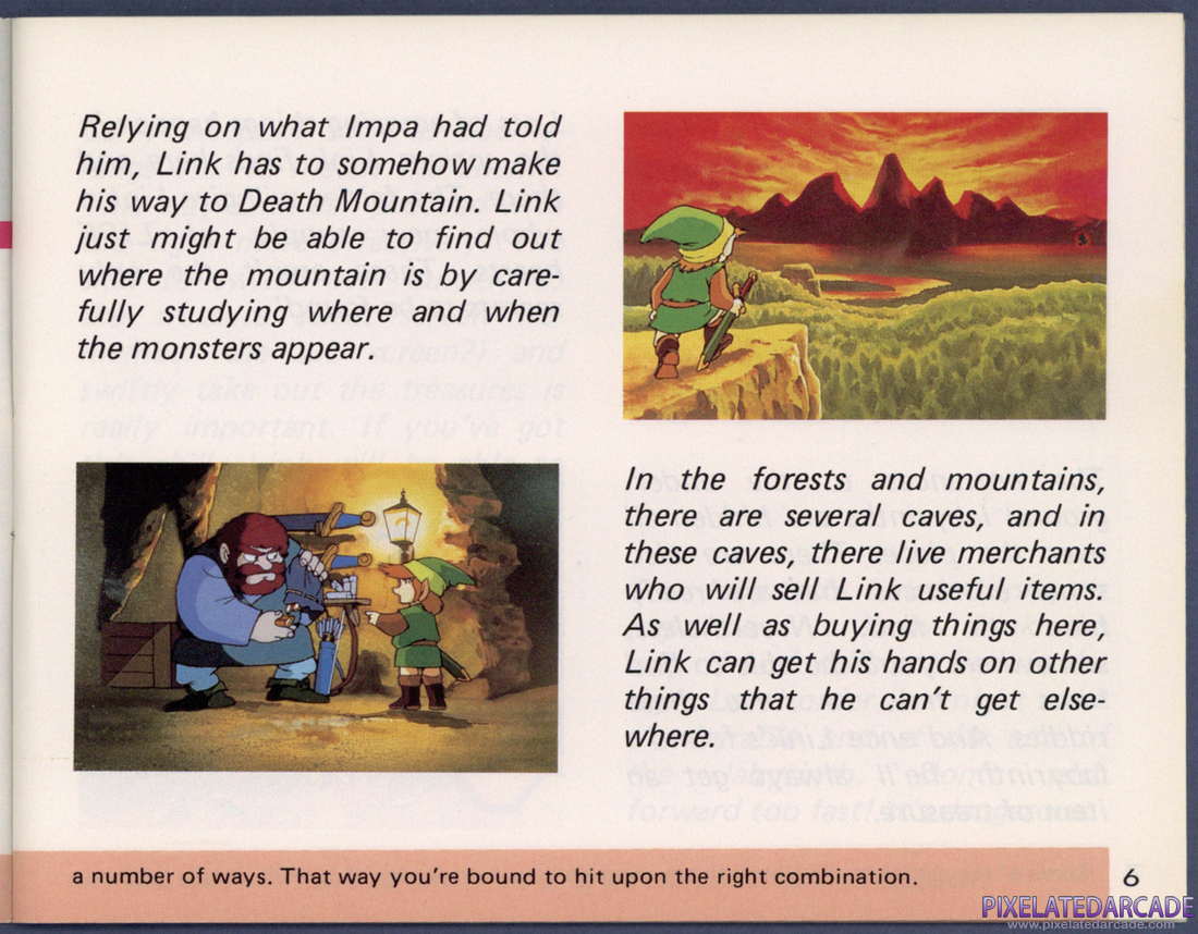The Legend of Zelda: Instruction Manual - Page 6