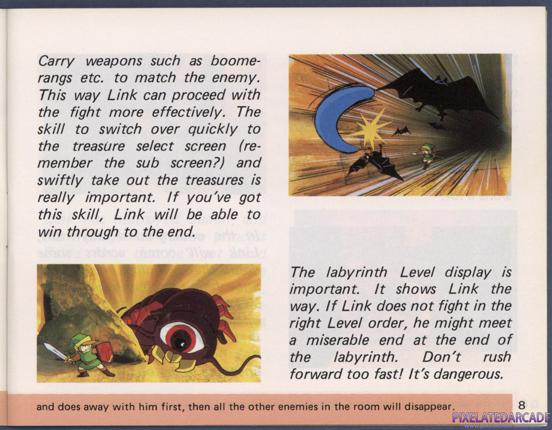 The Legend of Zelda: Instruction Manual - Page 8