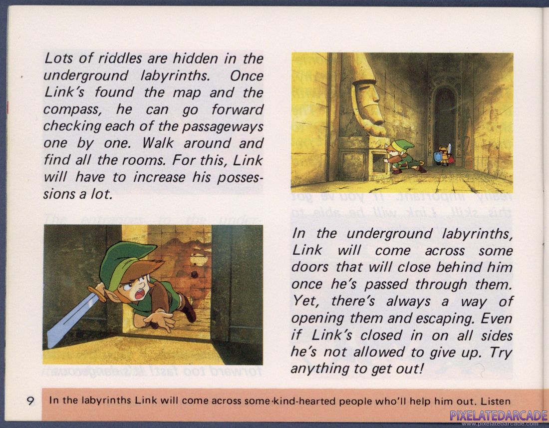 The Legend of Zelda: Instruction Manual - Page 9