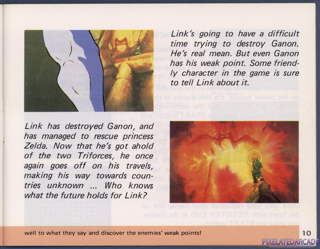 The Legend of Zelda: Instruction Manual - Page 10