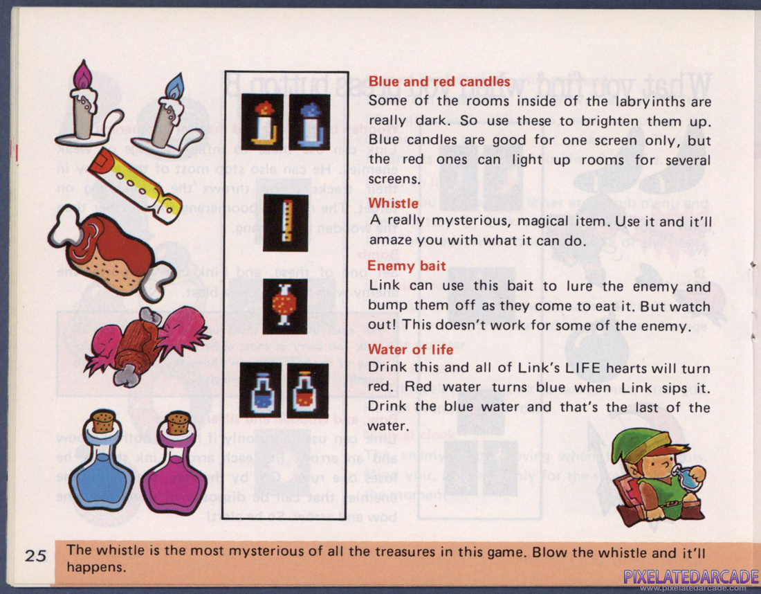 The Legend of Zelda: Instruction Manual - Page 25