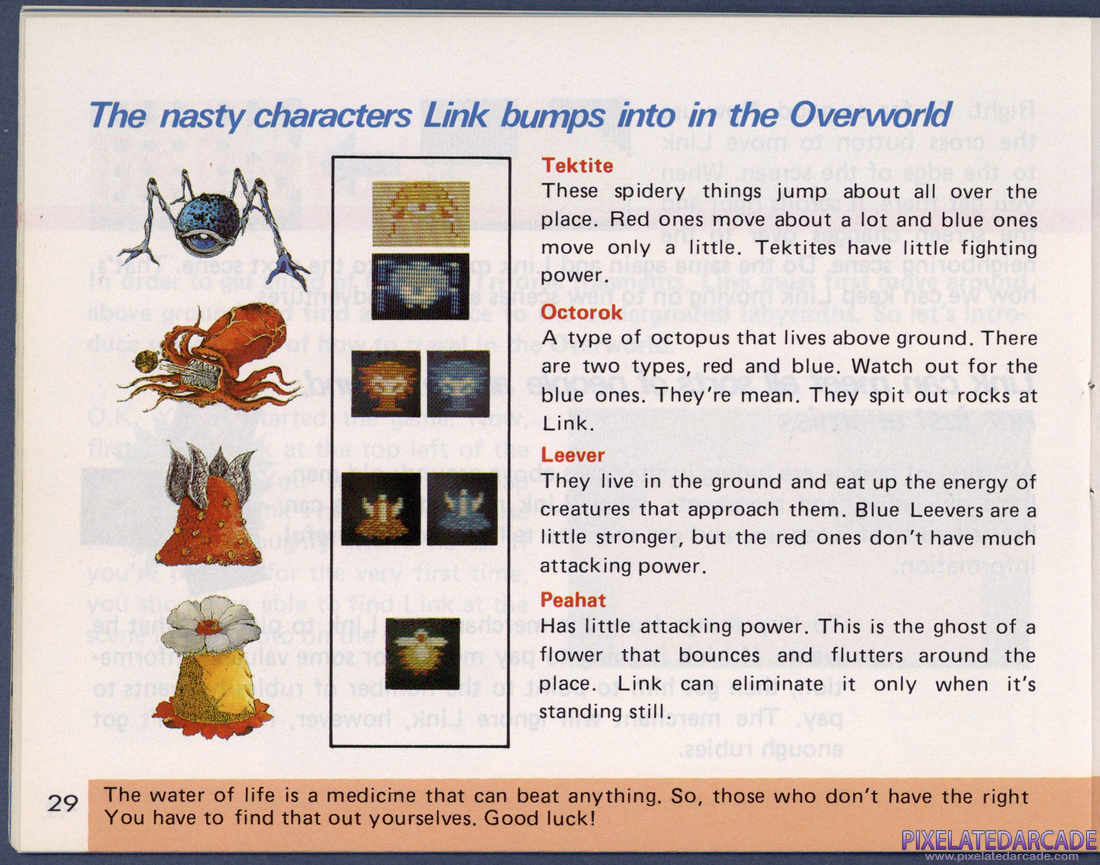 The Legend of Zelda: Instruction Manual - Page 29