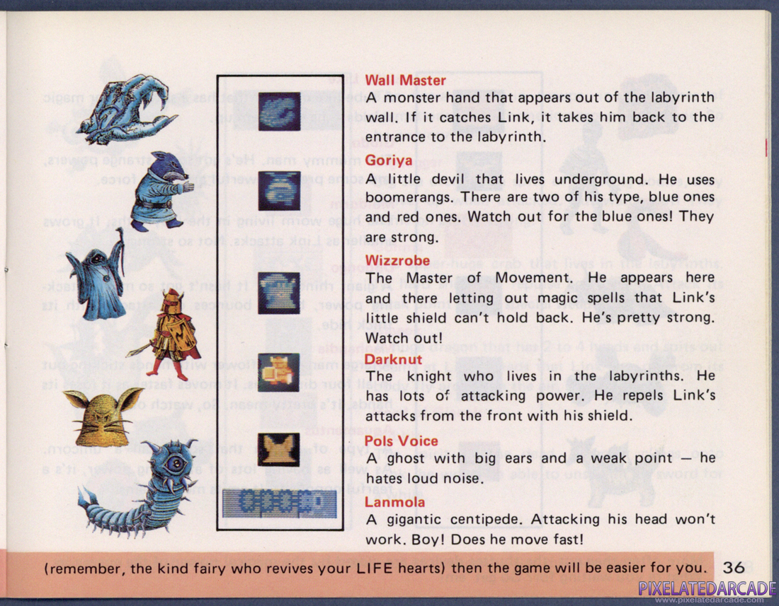 The Legend of Zelda: Instruction Manual - Page 36