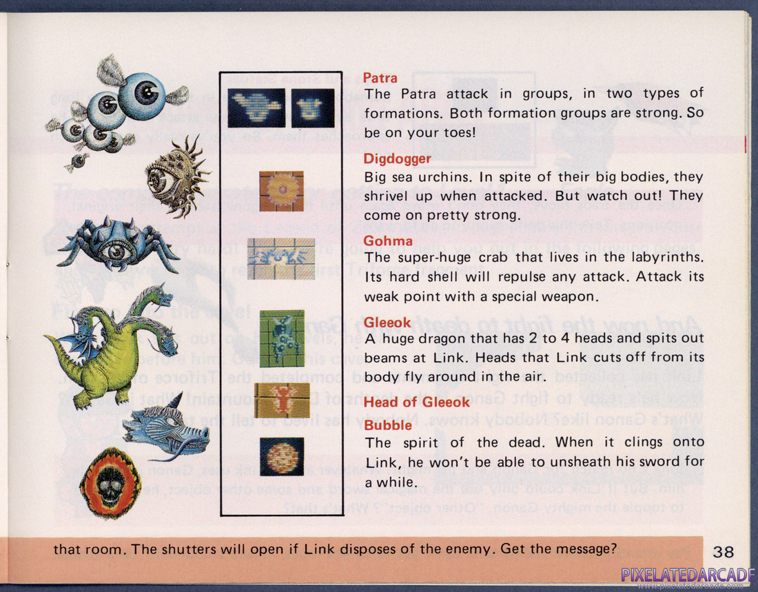 The Legend of Zelda: Instruction Manual - Page 38