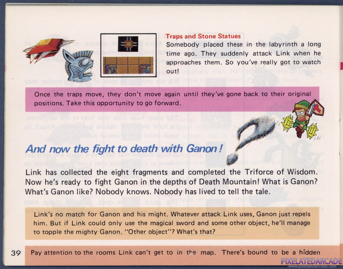 The Legend of Zelda: Instruction Manual - Page 39