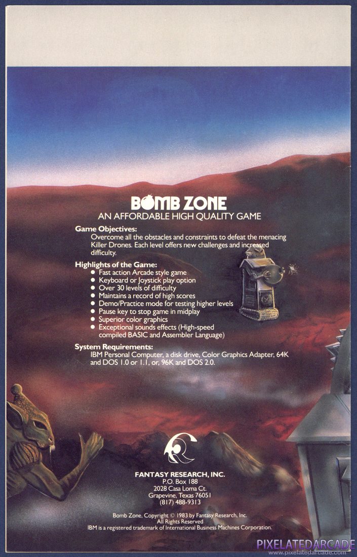 Bomb Zone: Instruction Manual - Page 4