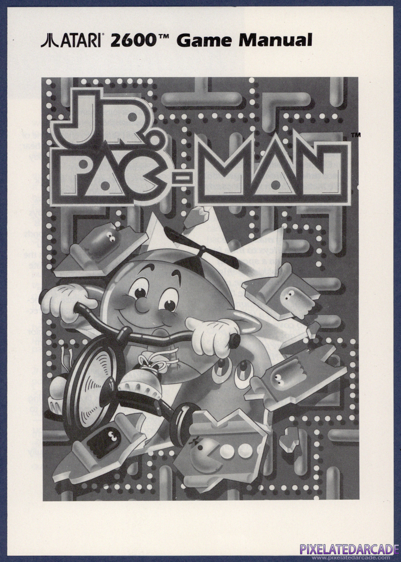 Jr. Pac-Man: Instruction Manual - Page 1