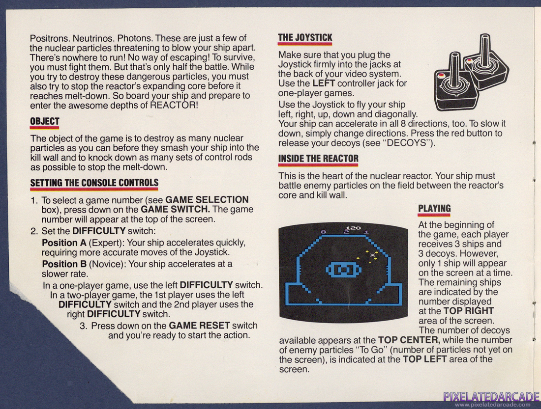 Reactor: Instruction Manual - Page 2