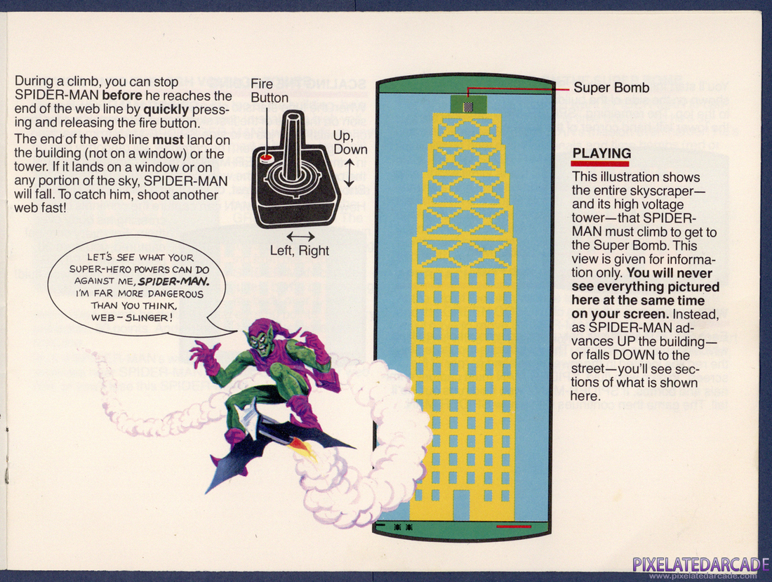 Spider-Man: Instruction Manual - Page 3