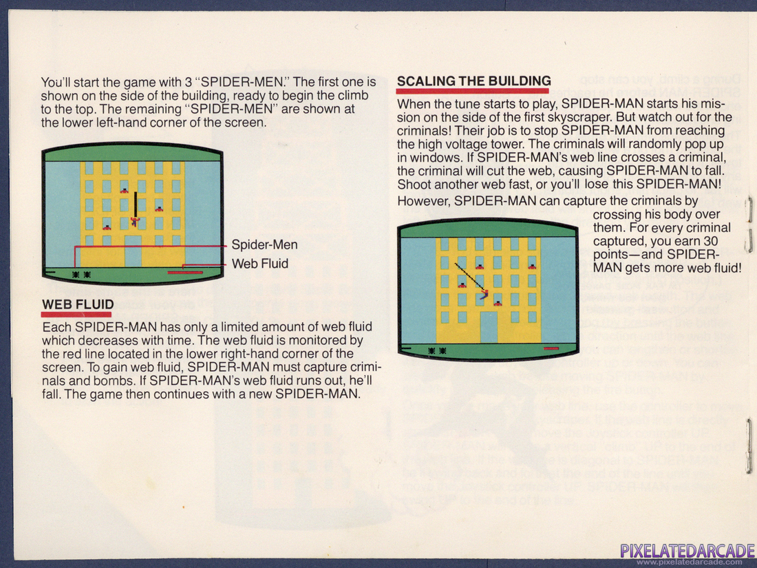 Spider-Man: Instruction Manual - Page 4