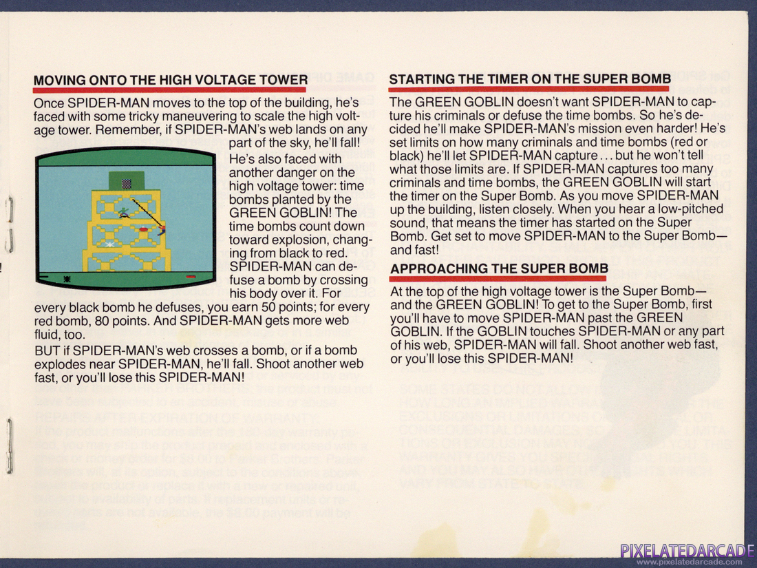 Spider-Man: Instruction Manual - Page 5