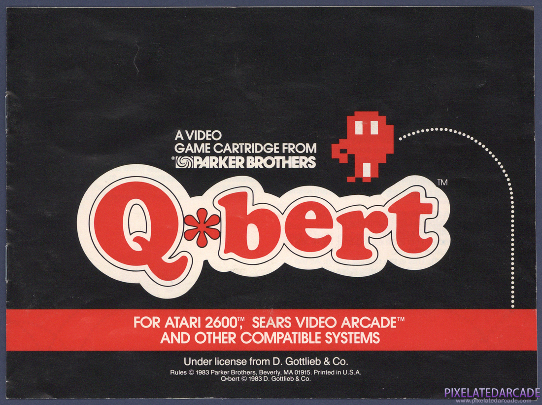 Q*bert: Instruction Manual - Page 1