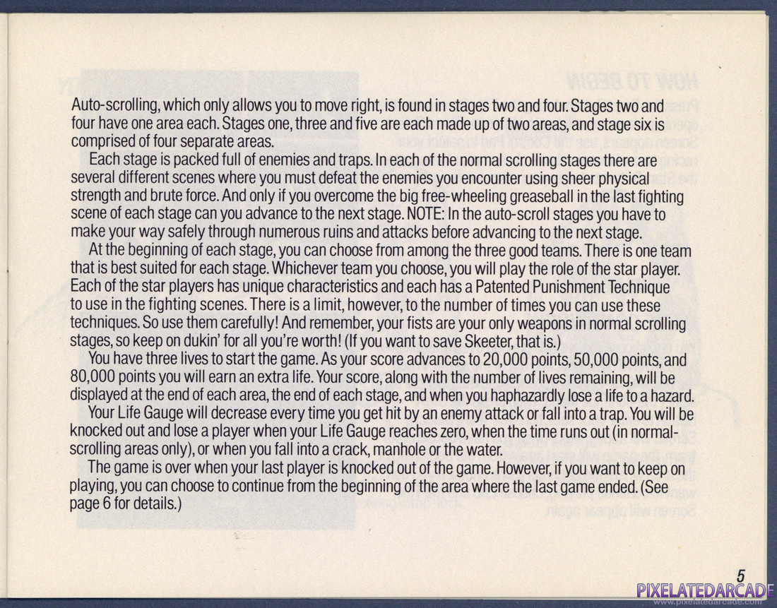 Rollergames: Instruction Manual - Page 5