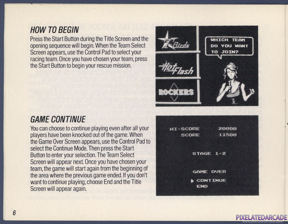 Rollergames: Instruction Manual - Page 6