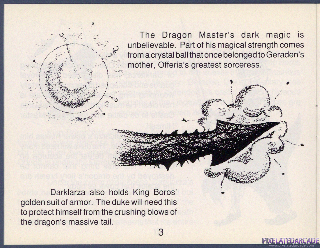 Castle of Dragon: Instruction Manual - Page 3