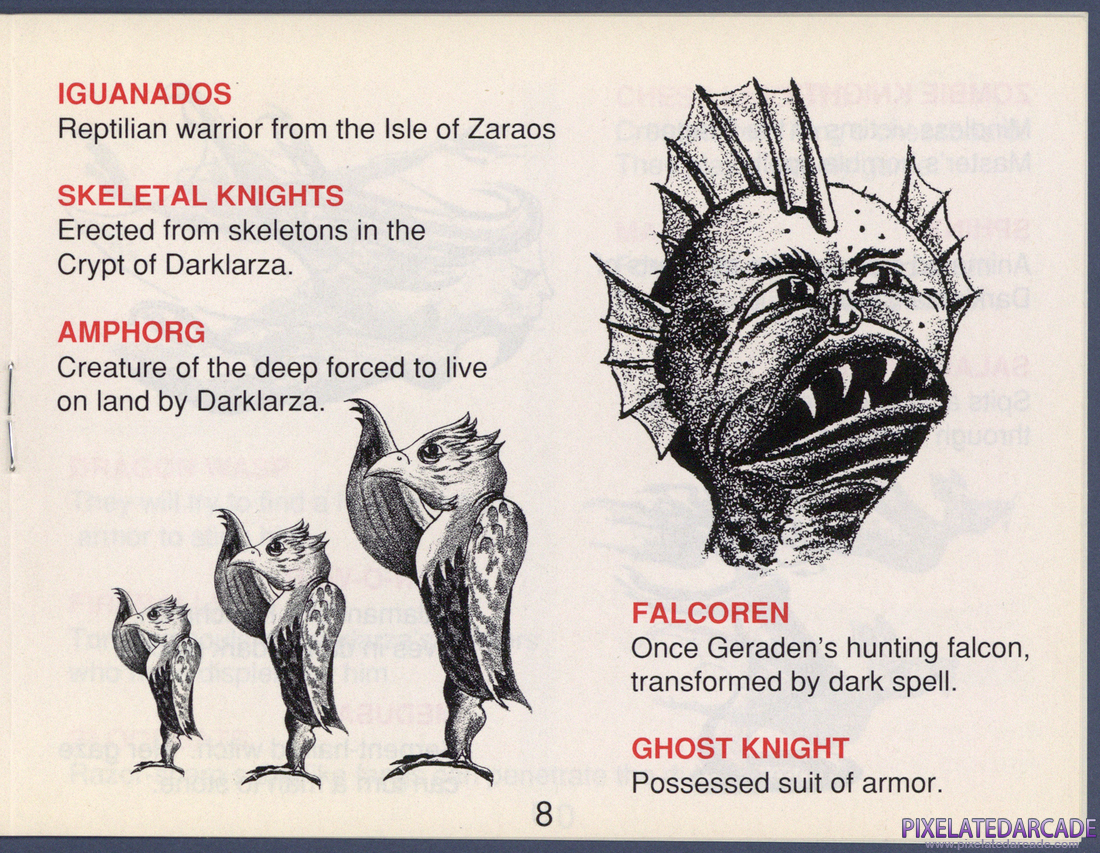 Castle of Dragon: Instruction Manual - Page 8