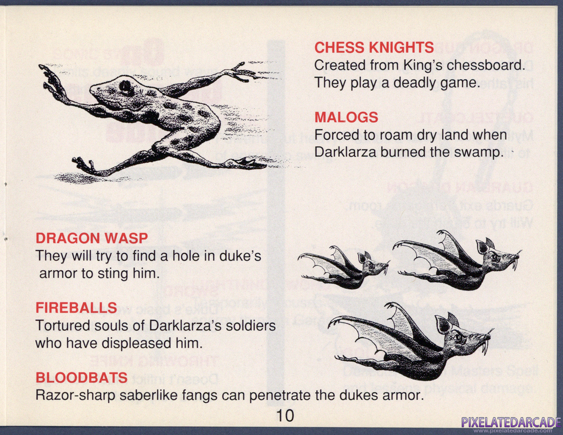 Castle of Dragon: Instruction Manual - Page 10