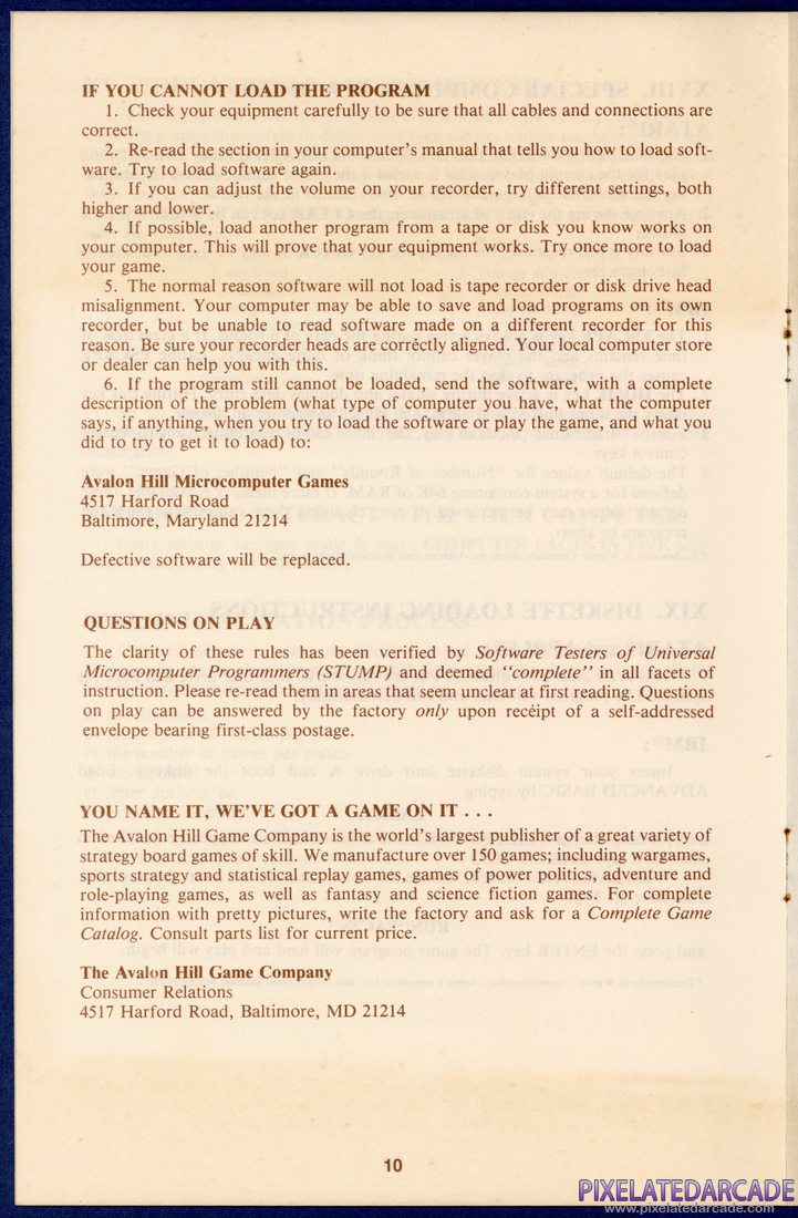 Computer Facts in Five: Instruction Manual - Page 10
