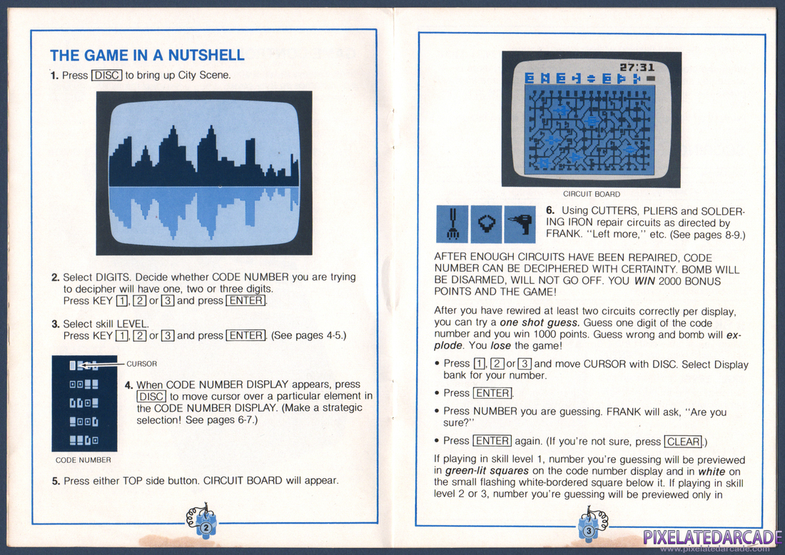 Bomb Squad: Instruction Manual - Page 3