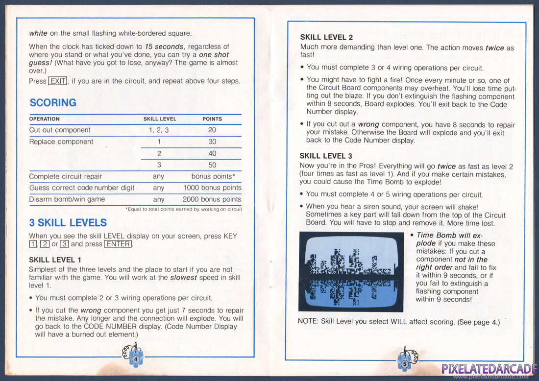Bomb Squad: Instruction Manual - Page 4
