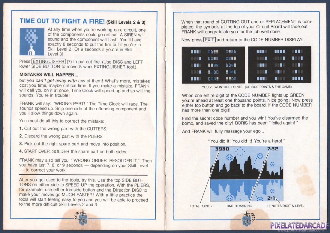 Bomb Squad: Instruction Manual - Page 8