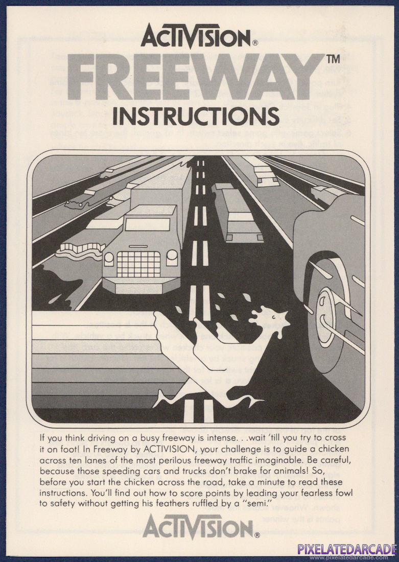 Freeway: Instruction Manual - Page 1