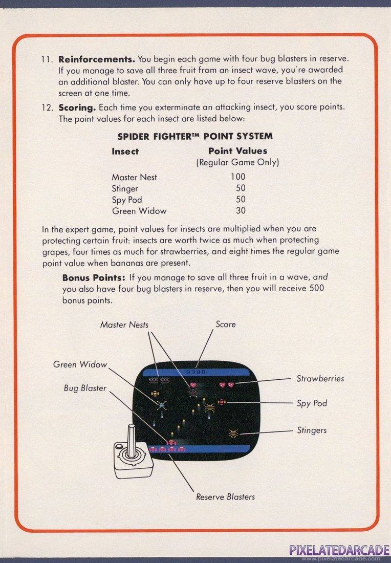 Spider Fighter: Instruction Manual - Page 3