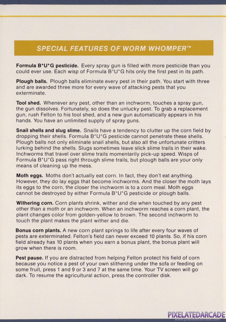 Worm Whomper: Instruction Manual - Page 3