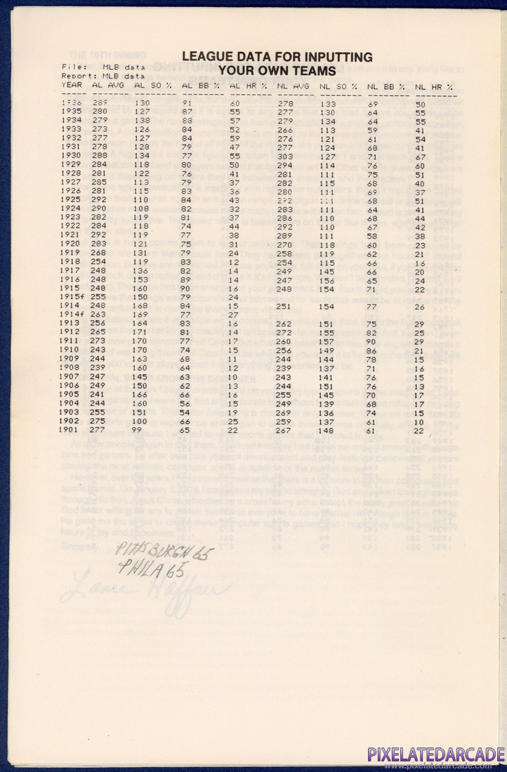 Full Count Baseball: Instruction Manual - Page 10