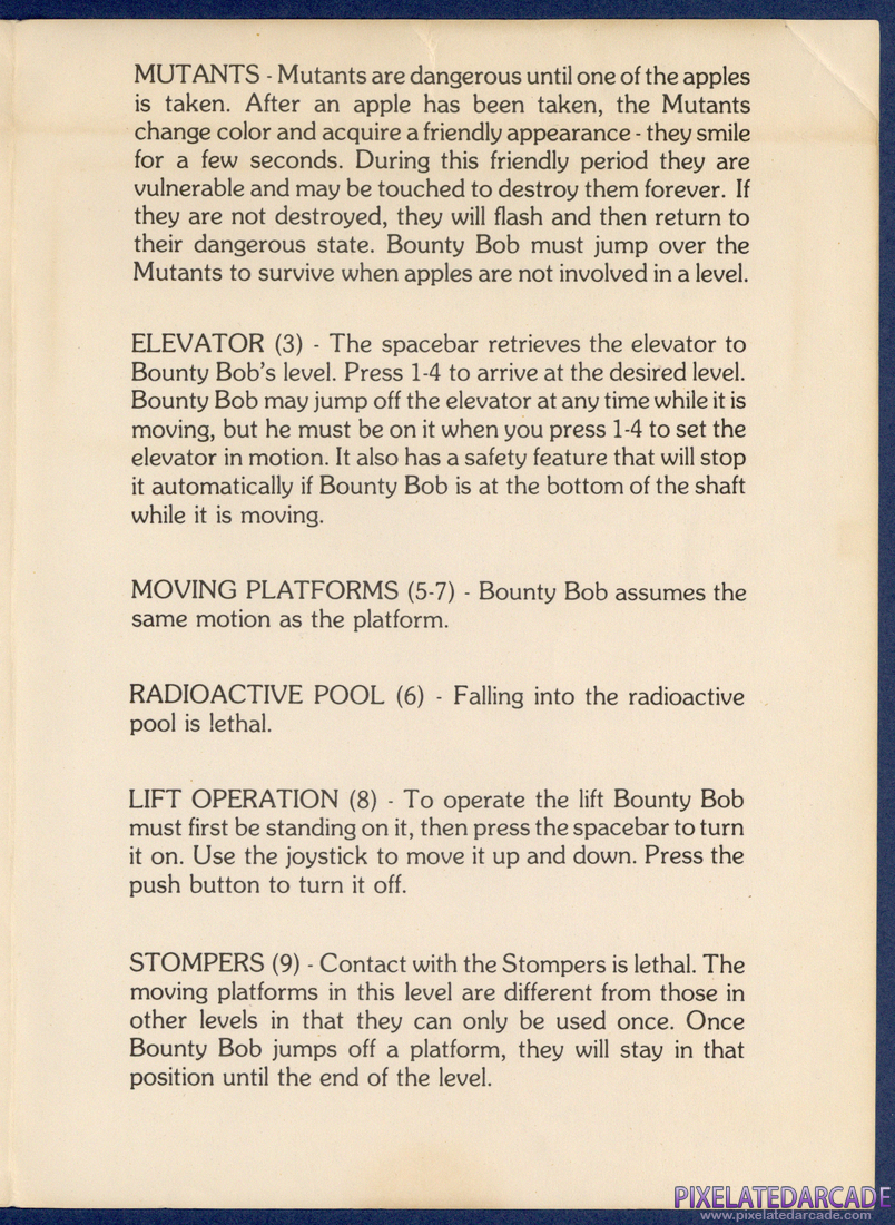 Miner 2049er: Instruction Manual - Page 3