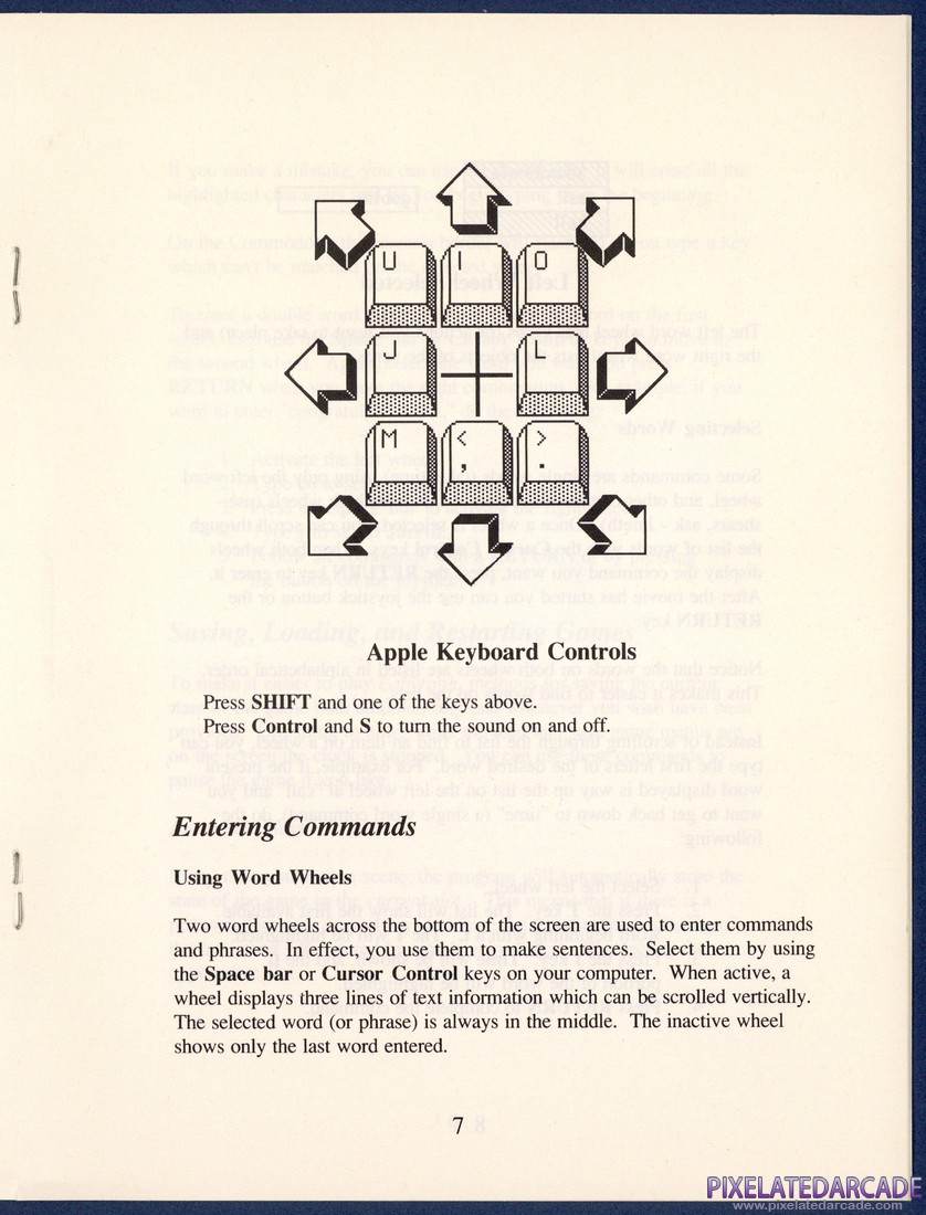 Labyrinth: The Computer Game: Instruction Manual - Page 7