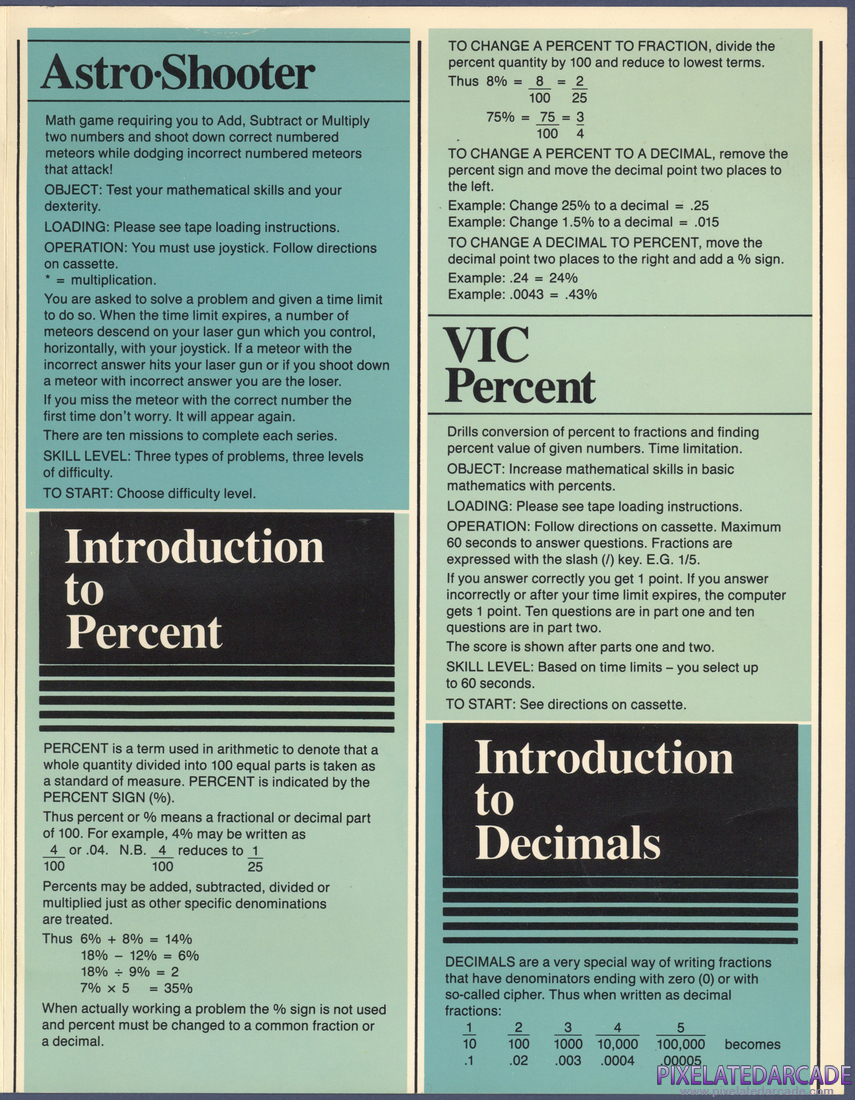 Math Book I: Instruction Manual - Page 3
