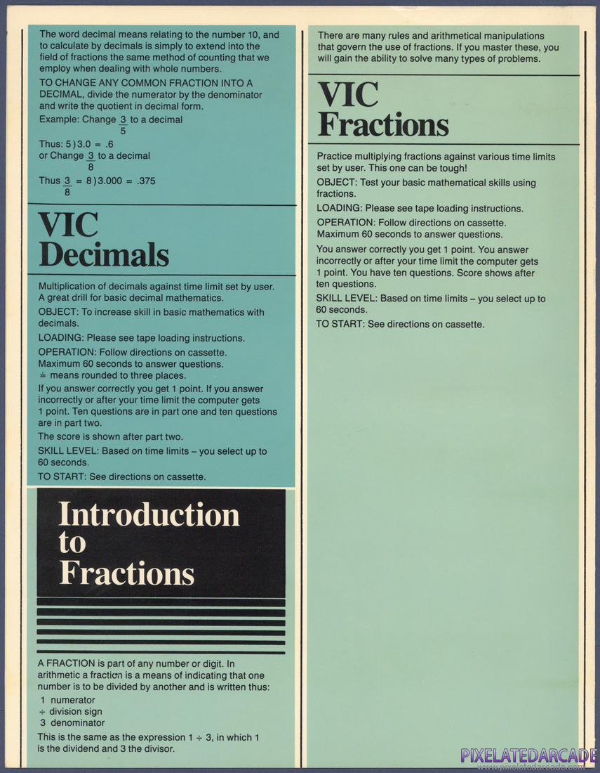 Math Book I: Instruction Manual - Page 4