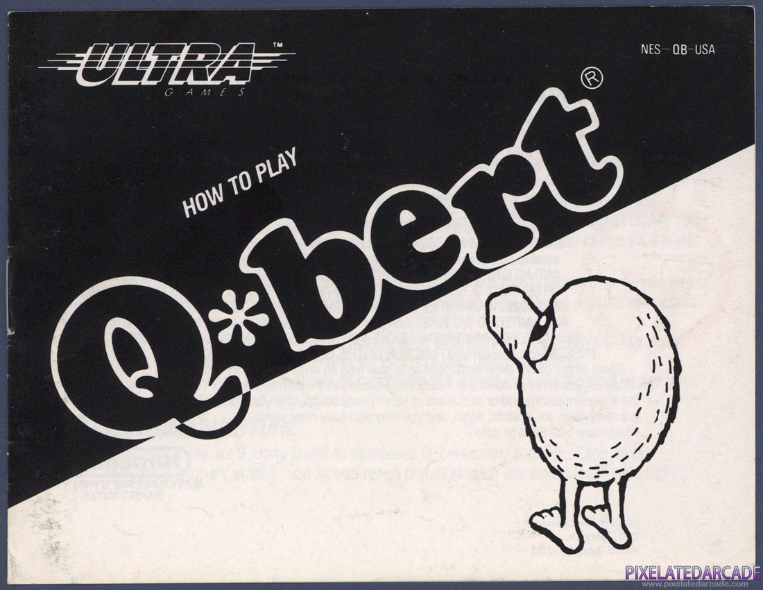 Q*bert: Instruction Manual - Page 1