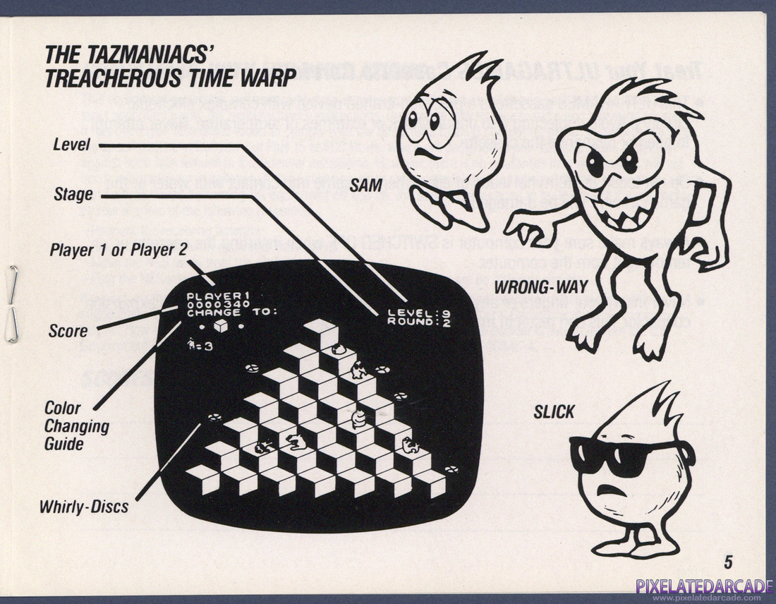 Q*bert: Instruction Manual - Page 5
