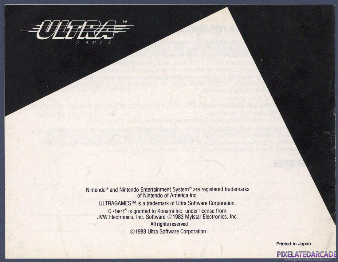 Q*bert: Instruction Manual - Page 8