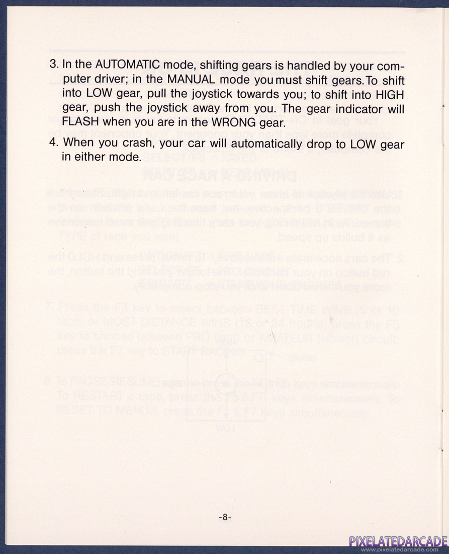 On-Track Computer Model Car Racing: Instruction Manual - Page 8