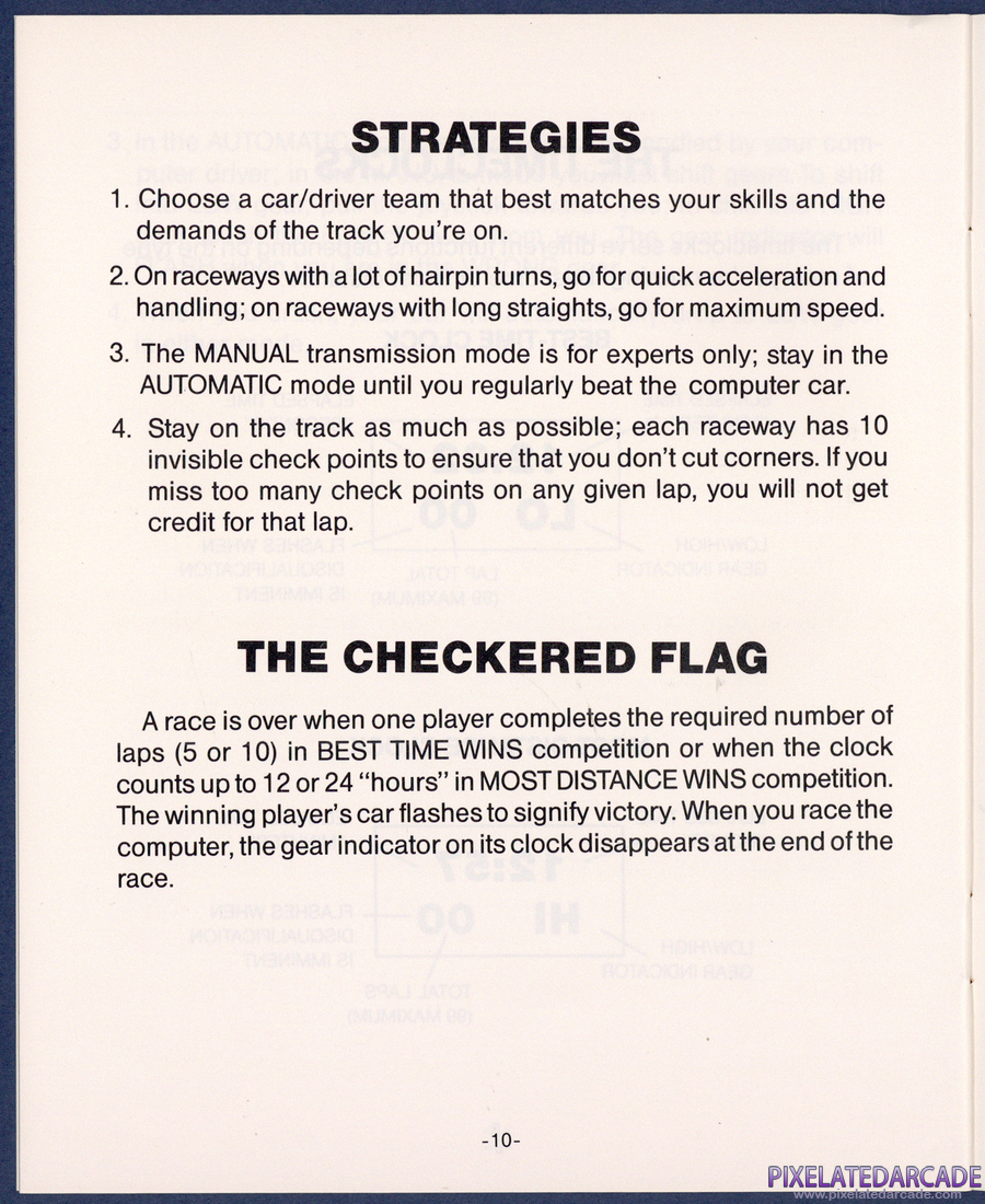 On-Track Computer Model Car Racing: Instruction Manual - Page 10