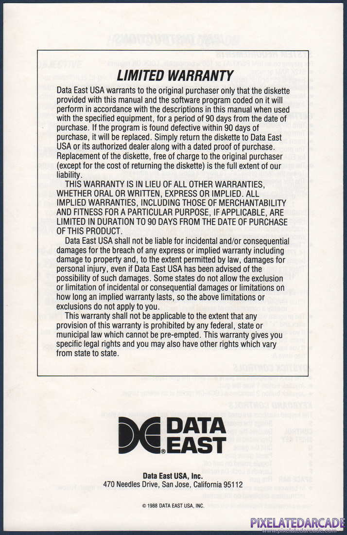 Lock-On: Instruction Manual - Page 4