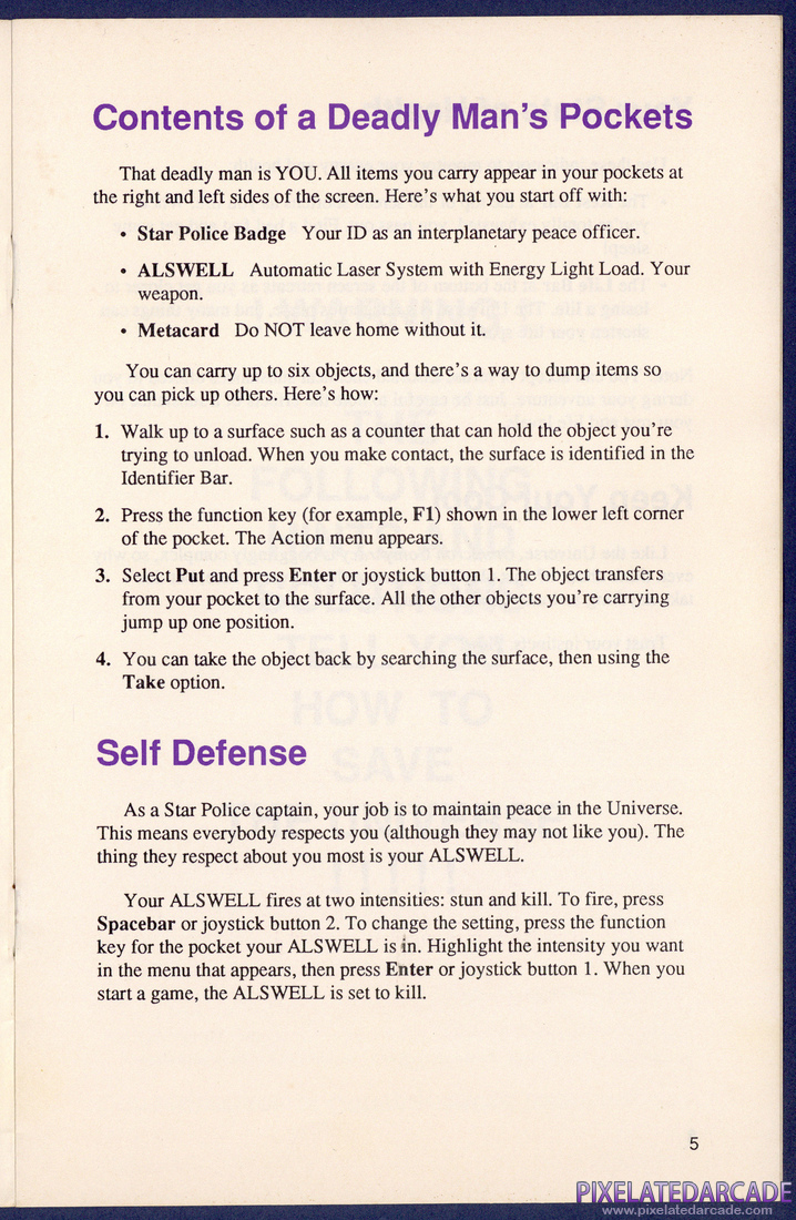 Omnicron Conspiracy: Instruction Manual - Page 5