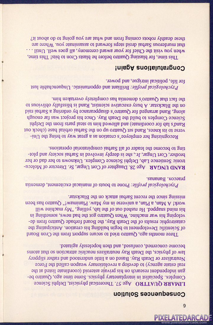 Omnicron Conspiracy: Instruction Manual - Page 9