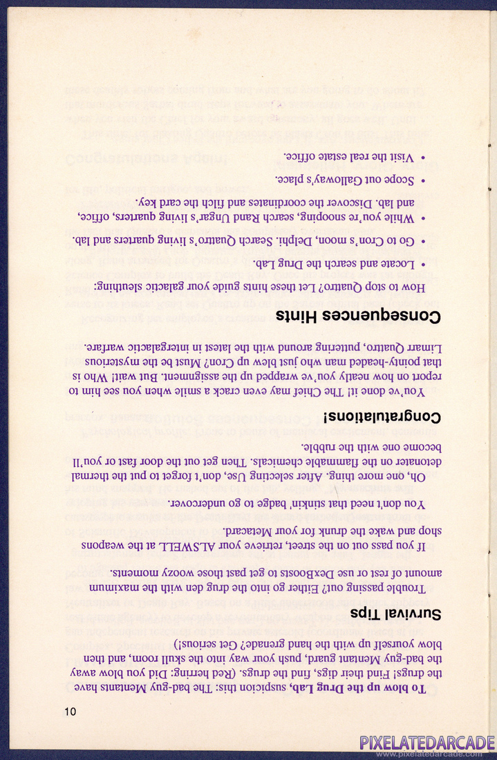Omnicron Conspiracy: Instruction Manual - Page 10