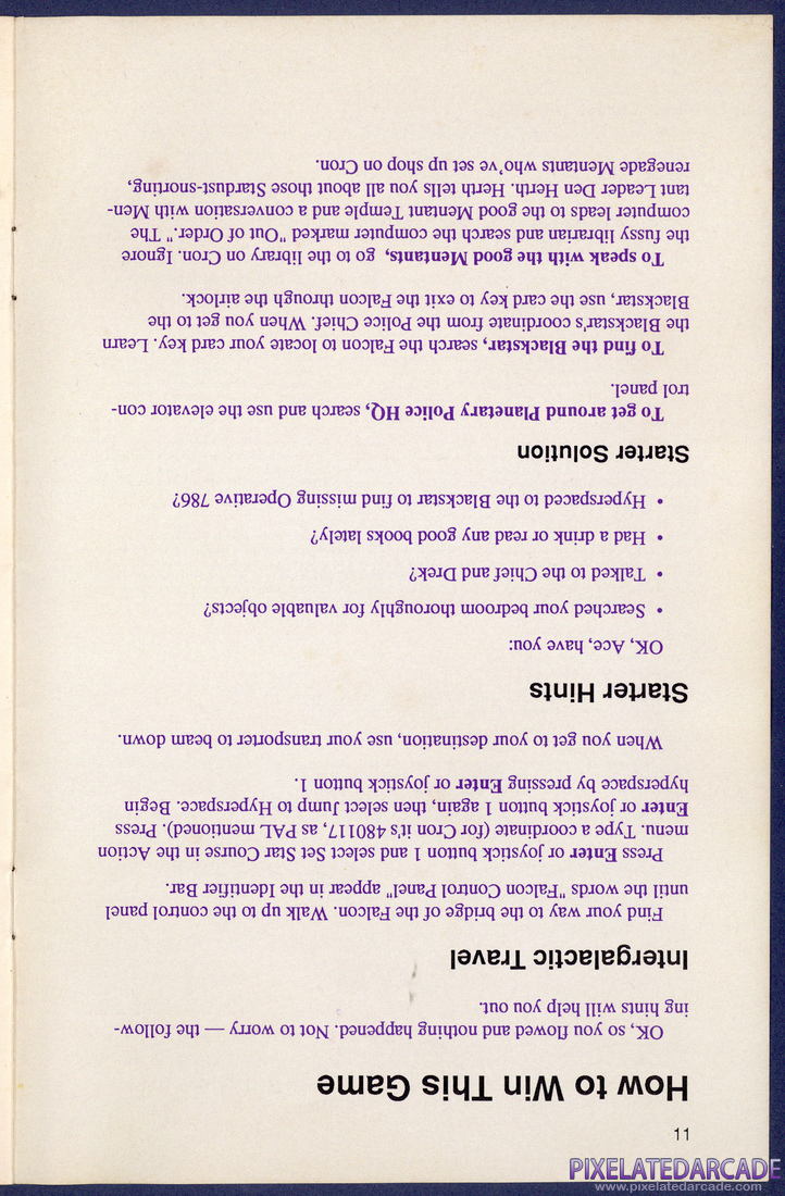 Omnicron Conspiracy: Instruction Manual - Page 11