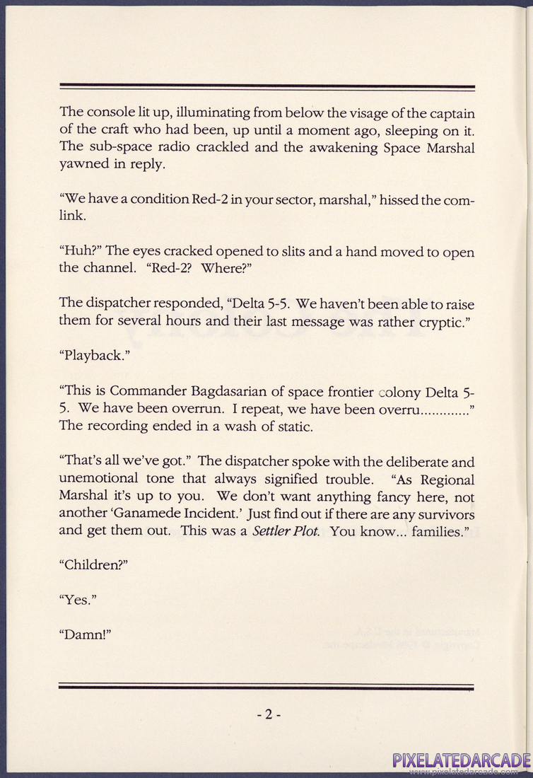 The Colony: Instruction Manual - Page 2