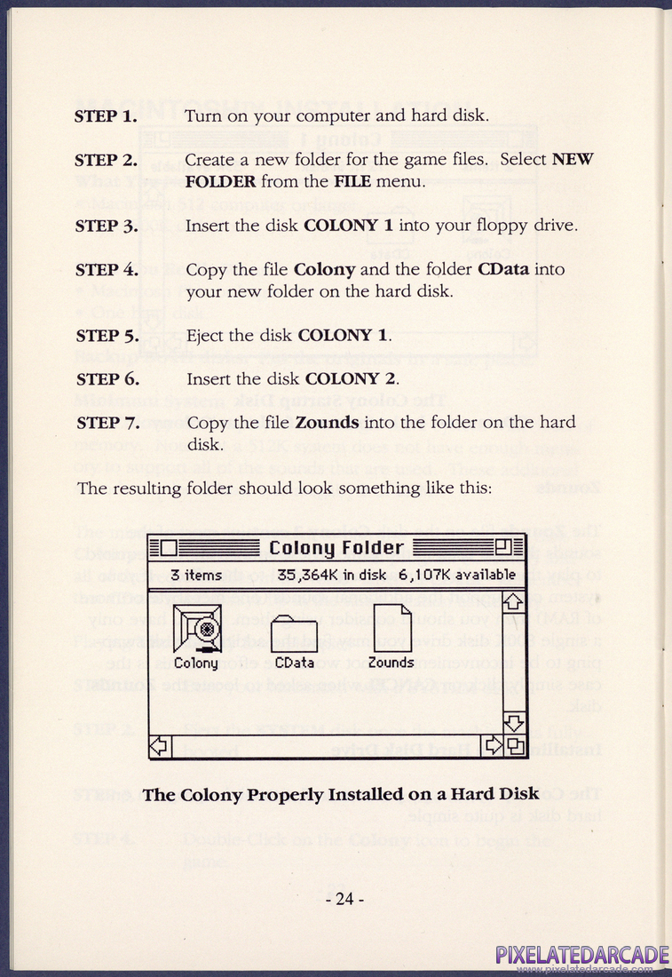 The Colony: Instruction Manual - Page 24