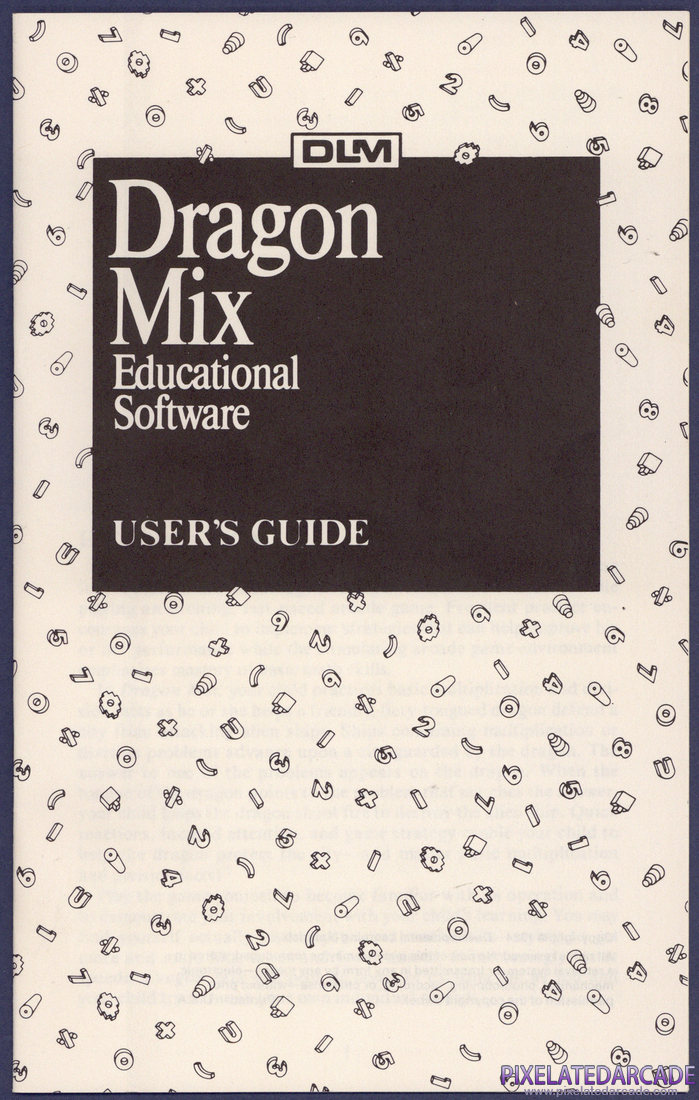 Dragon Mix: Instruction Manual - Front Cover